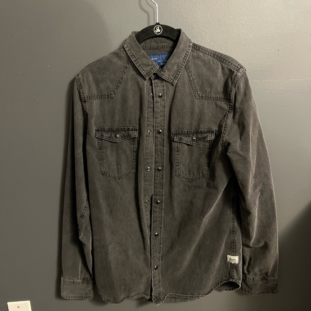 Zara Black button down